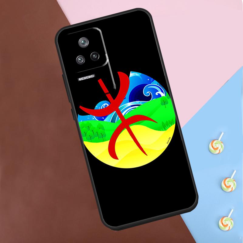 Amazigh Symbol Berber Academy Case For Xiaomi 13T Pro 14 12T 11T 12 13 Lite POCO F5 X3 X4 X5 X6 Pro M6 F3 F4 M5s Cover