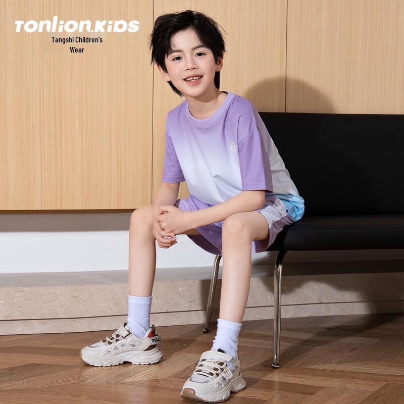 Tangshi Boys  Summer Two-Piece Sportswear Set 160