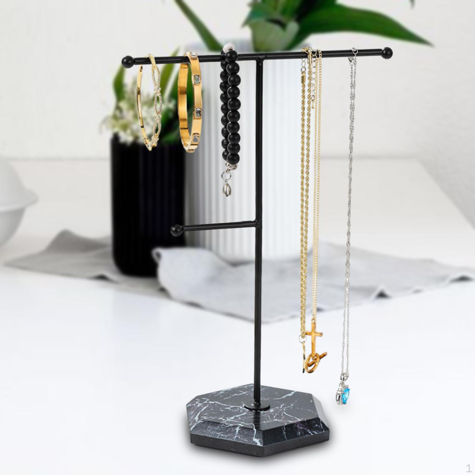 

Elegant Jewelry Stand for Rings and Bracelets - Home Decor Essential чорний