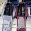 Zipper Portable Shoe Bag Travel Storage Multifunctional Waterproof Folding Storage Large Capacity Shoe Bag Shoe Organizer 2026