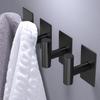 Yousheng 1/5Pcs Towel Hangers Storage Hooks Strong Load-bearing Simple Installation Self-Adhesive Wall Mount Hanging Hooks