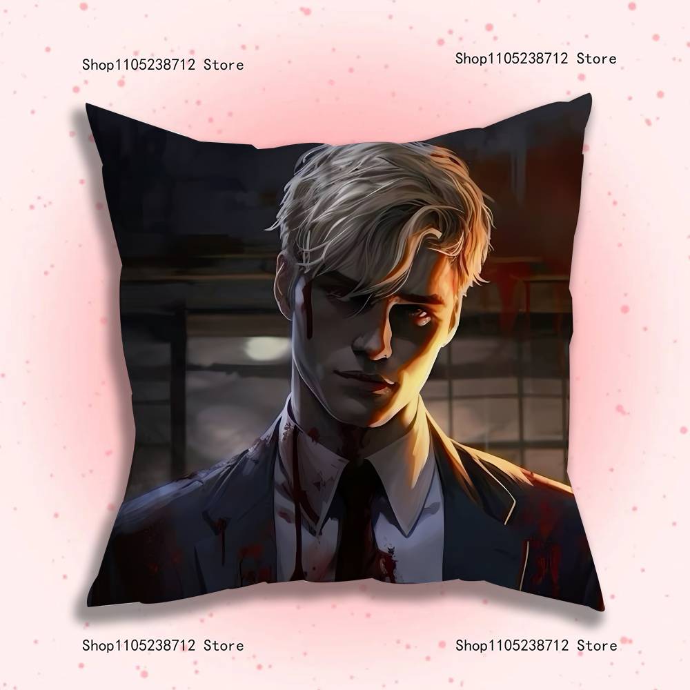 A-Aaron Warner S-Shatter Me Federa Cuscino Tessuto Peluche Morbida Federa Stampa Double Face Copricuscino Divano Coperta