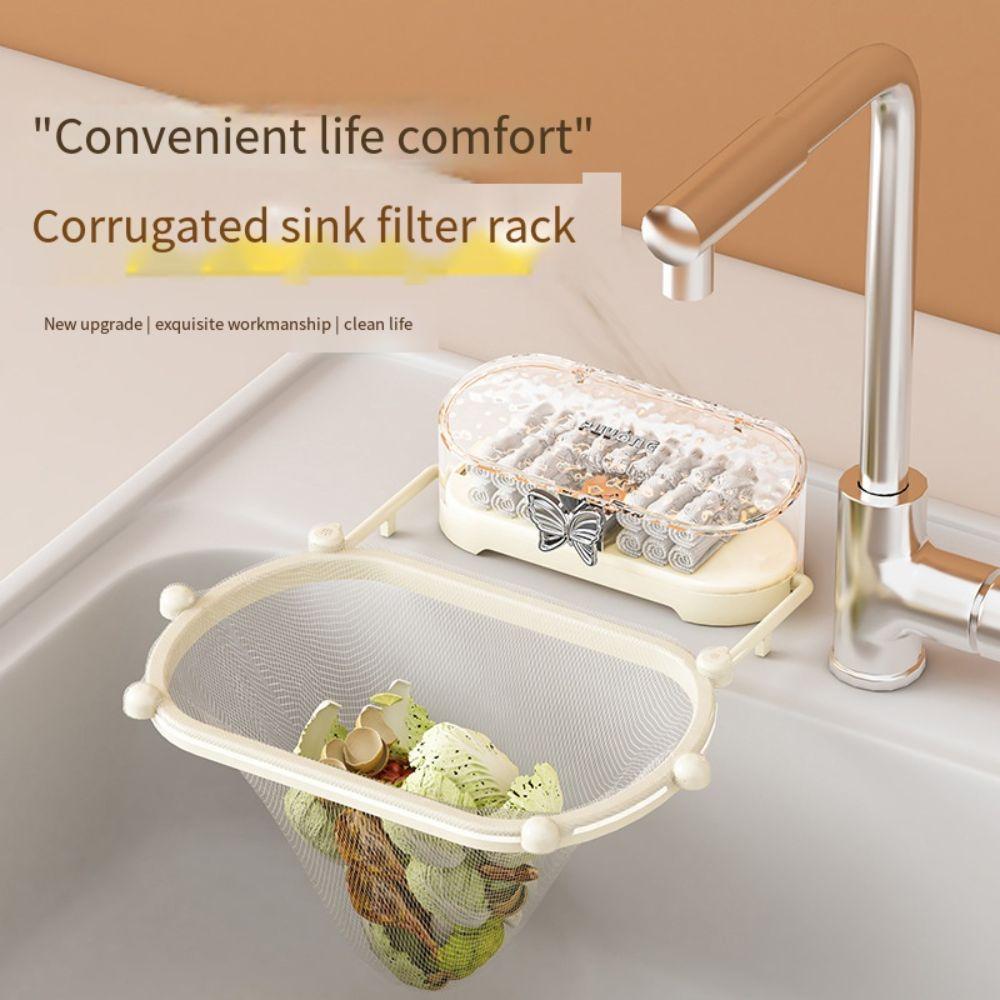 

Складной фильтр для раковины с защитой от засорения, присоска, подвесная сетка для отходов, пищевые отходы 50Pcs Nets