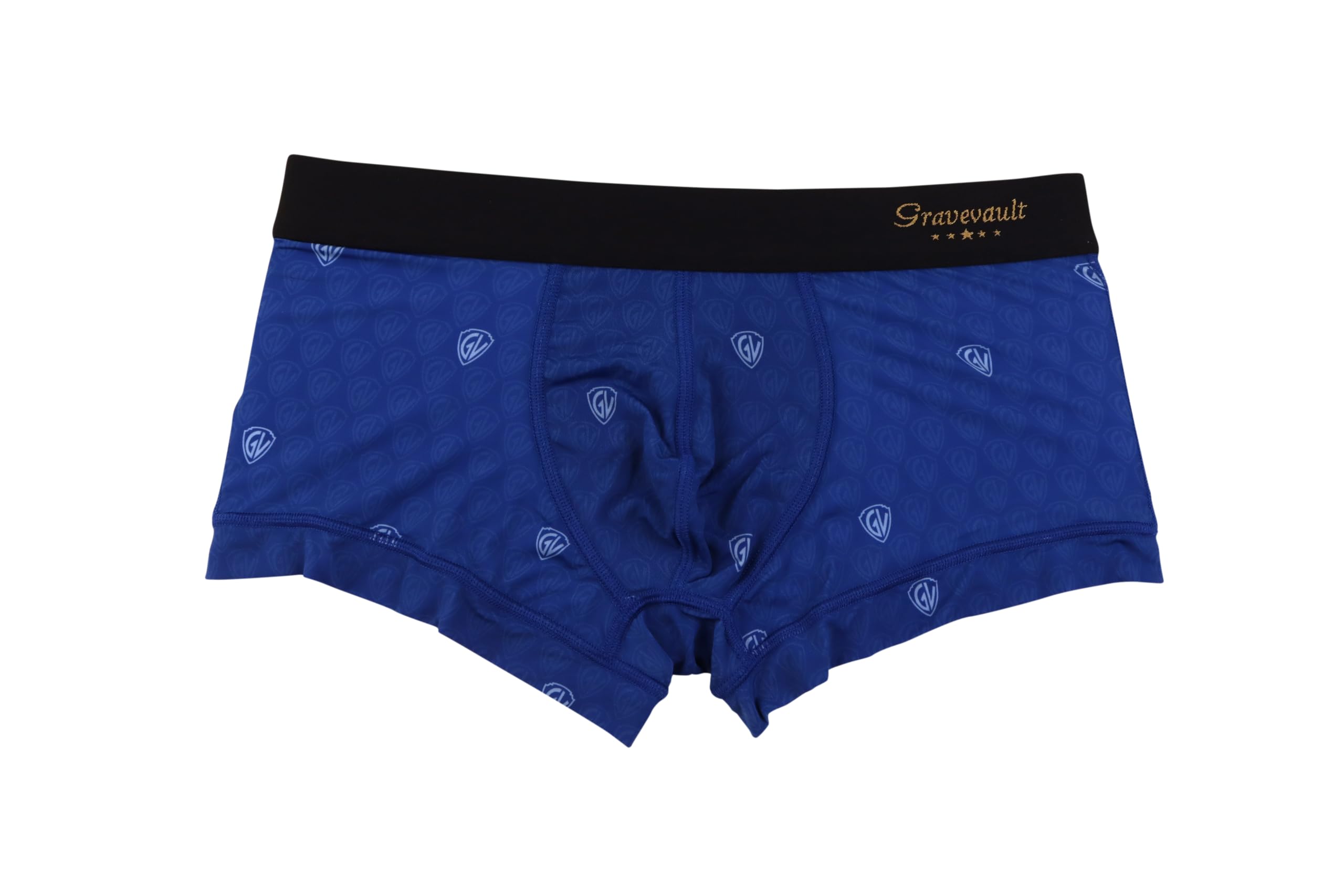 

Grave Vault MARK Boxer Blue Low-Rise Briefs, Men s,