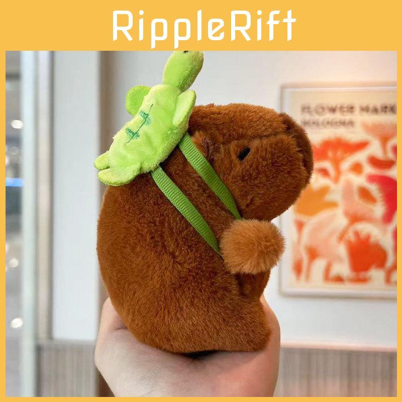 Adorable Plush Capybara Keychain Cute Cartoon Style Keyring For All Occasions