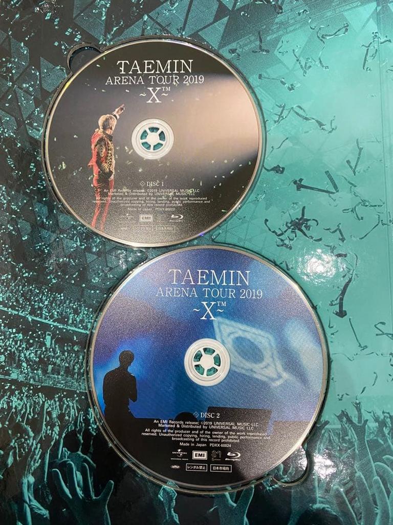 [USED] FC Limited Edition TAEMIN ARENA TOUR 2019 Blu-ray