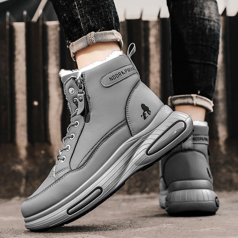Men Boots High Top Shoes Winter Walking and Commuting Casual Outdoor Travel Seasonal Everyday Footwear Daily Boots Style Sizes 39-44