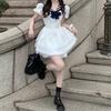 Dress Japanese Style Navy Collar Dress Female Summer Sweet Hot Girl Pure Desire Princess Dress Japanese Waist Fluffy Skirt