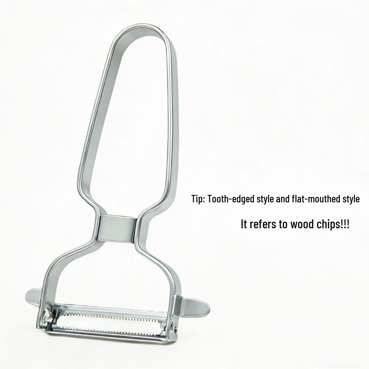 In Stock: 2-in-1 Stainless Steel Multi-functional Grater & Peeler for Fruits and Vegetables