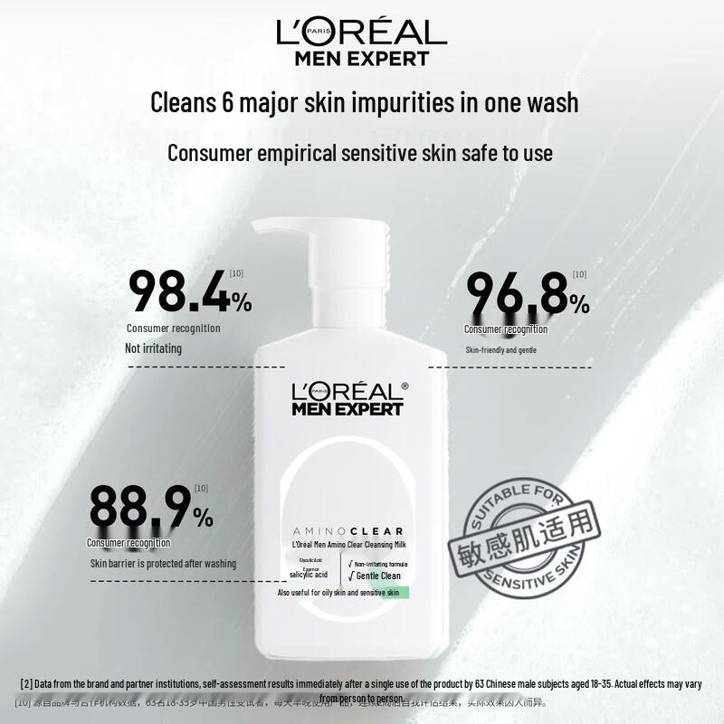 L Oréal Men Expert Amino Acid Purifying Face Wash