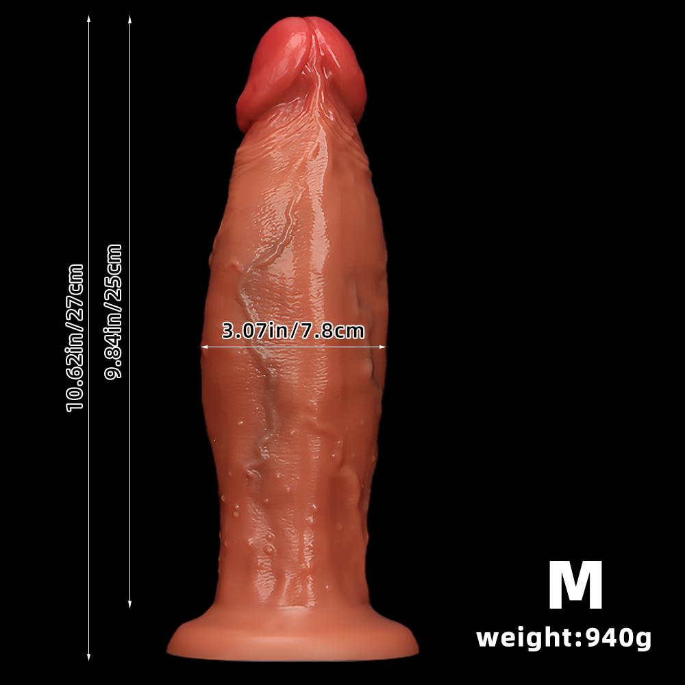 Multiple Sizes Extra Large Liquid Silicone Dildo Butt Plugs Sex Toys Masturbator Strap On Penis Big Dick Realistic Cock