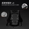 [Santic] Cycling Backpack, Running Backpack, Sports Outdoor Cycling Bag, Waterproof, Breathable, Lightweight, Gray