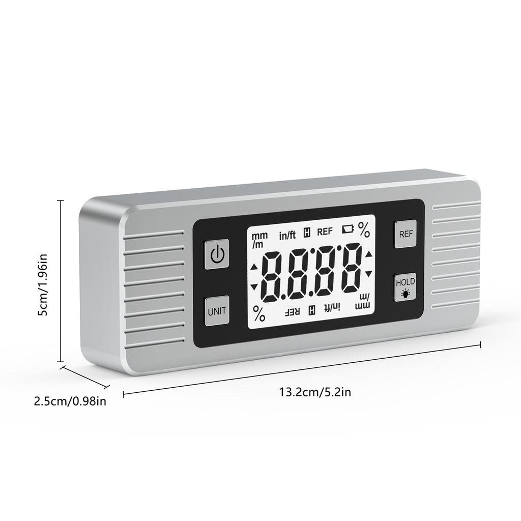 Digital Angle Gauge Magnetic Protractor Inclinometer Level Angle Finder Angle Cube Level Box With