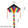 Modern Minimalist Style Colorful Triangular Kite For Children And Adults