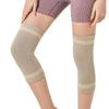 Sports Knee Pads Knitted Warm Brushed Cashmere Knee Protection Thickened Terry Leg Pads for Cold Weather