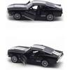1/32 Scale Toy Car Model for Ford Mustang Vintage Alloy Diecast Car Model Classic Pull Back Car Replica for Kids Gift