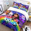 Children's Cartoon Playset Toys Multiple Sizes Kid's And Adults' Bedroom Exquisite 3PC Bedding Set, Gift