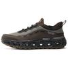 GLIDE-STEP AT Men Retro Versatile Breathable Height-Increasing Low Top Casual Shoes Brown Black 237660-BRBK