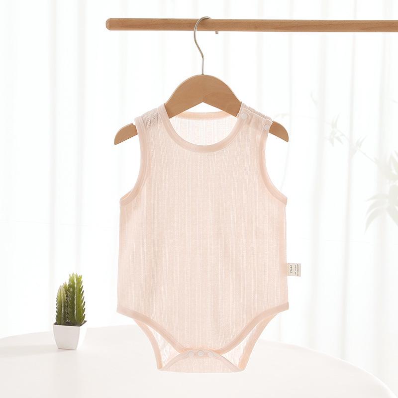 Newborn Cotton Sleeveless Baby Romper Jumpsuit 90