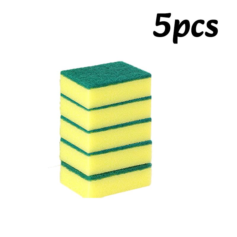 

5-50pc Double-sided Dishwashing Sponge Highly Absorbent Cleaning Sponges Kitchen Magic Cleaning Majoc Eraser Home Cleaning Tool