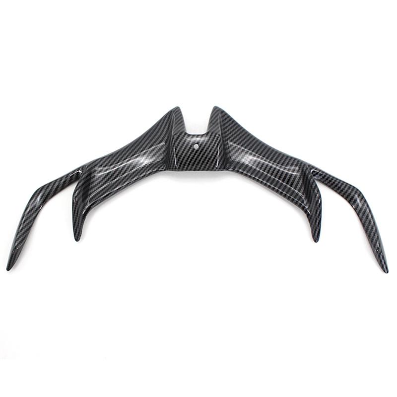 Motorcycle Front Fairing Aerodynamic Winglet Lower Cover Protection Guard Wind For  YZF R15 V3.0 V3 VVA 2017-2020 Carbon Fiber Pattern