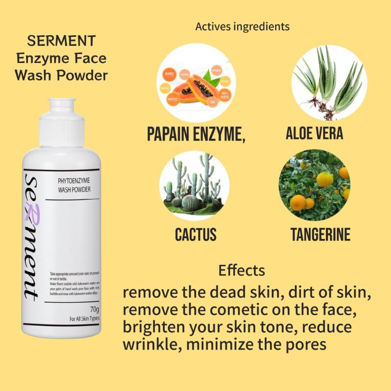 SERMENT PHYTOENZYME WASH POWDER 70g
