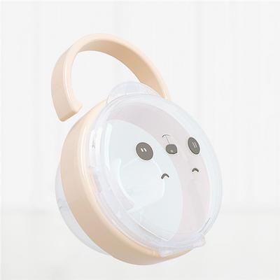 Baby Pacifier Storage Box Cartoon Panda Pattern Pacifiers Nipple Transparent Dust Boxes Portable