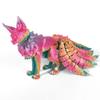 PLA 3D Printed Model Multi-jointed Movable Fine-tailed Fox Doll Multicolor Articulated Animal Figurine Desktop Decoration