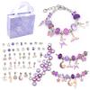 Diy Handmade Plaything Girl Bracelet Handmade Beaded Diy Material Wear Bead Necklace Girl Kids Birthday Plaything Present