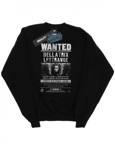 Harry Potter Girls Bellatrix Lestrange Wanted Sweatshirt