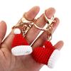 Children Gift Christmas Key Chain Women Key Buckle Korean Style Key Ring Handmade Crochet Pendant