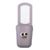 Universal Silicone Cup Holders Large Capacity Cartoon Face Baby Stroller Cup Rack Portable With Drainage Holes Phone Holder