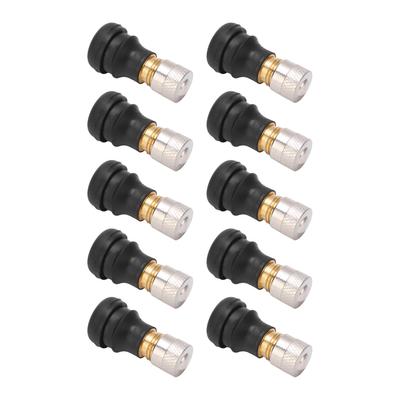 Lot de 10 valves à vide pour pneus sans chambre à air de scooter électrique, longueur 2 cm, pour Xiaomi M365 Pro, diamètre inférieur à 9 mm