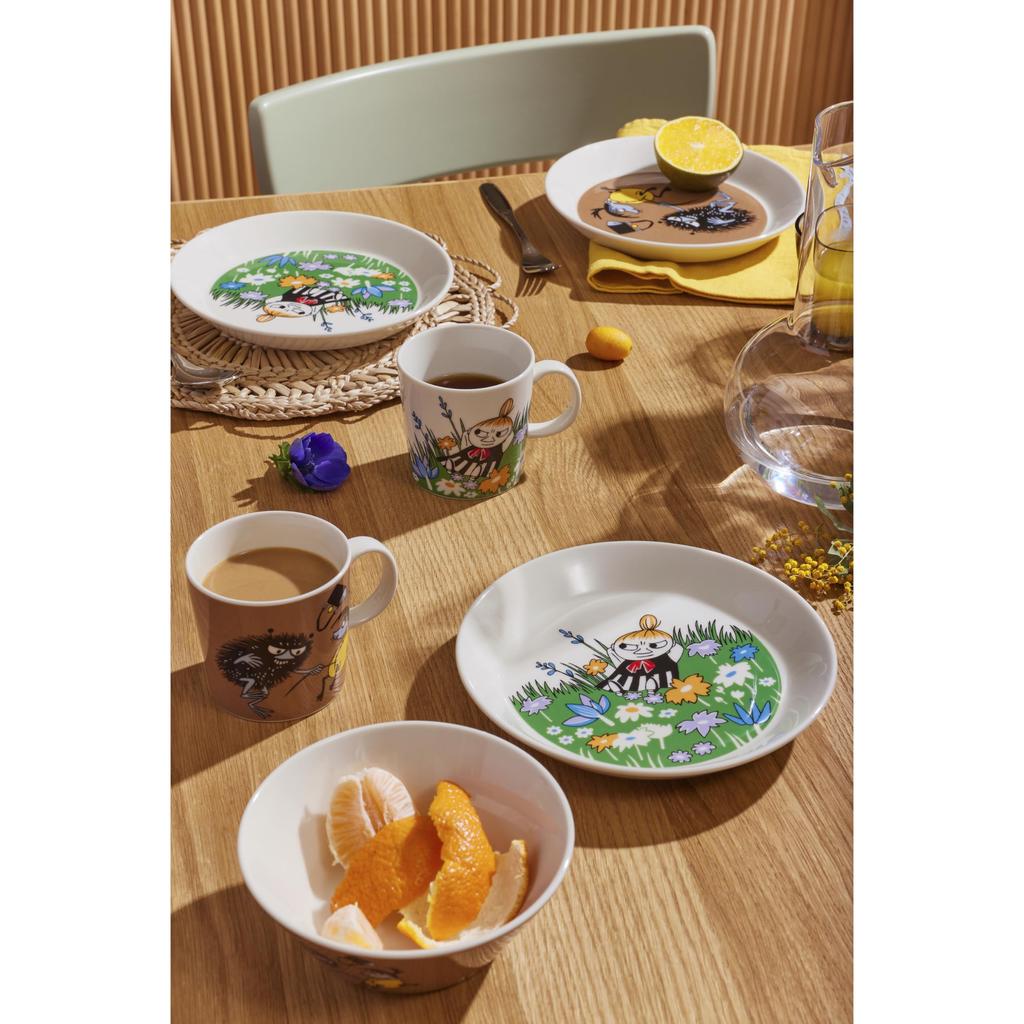 [Officially Imported] Moomin by ARABIA 19cm Classic Little My (Meadow) Plate (Product Number: 1062215)