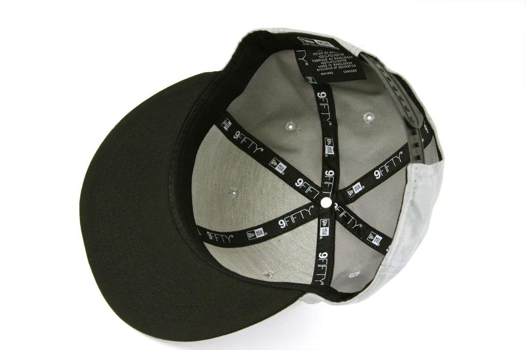 New Era 9FIFTY Camouflage Snapback Cap In Camo Black/Grey
