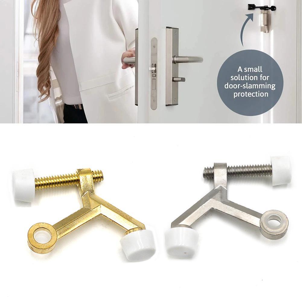 Buy Adjustable Hinge Pin Door Stopper Stop With Bumper US Tip Home