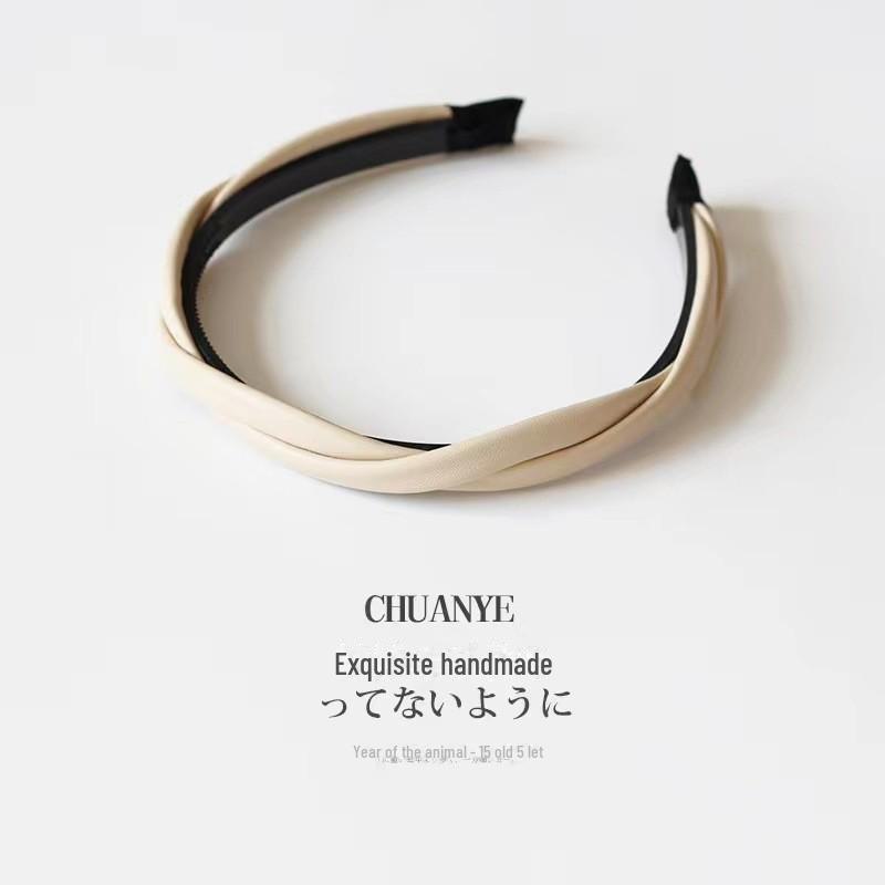 

2023 Новый женский коричневый витой ободок-шпилька - стильный универсальный аксессуар для волос