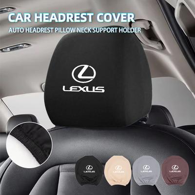 1 pièce Housse de repose-tête en tissu de qualité Supérieure Housse de siège de voiture Pour CT ES GS NX IS250 CT200h IS300h ES300h RX400h NX300h IS200