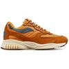 SAUCONY 3D Grid Hurricane Endless Knot Men Sneakers Brown Rust S70742-1