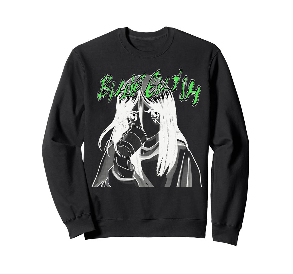 Official Billie Eilish Coffee Anime Sweatshirt
