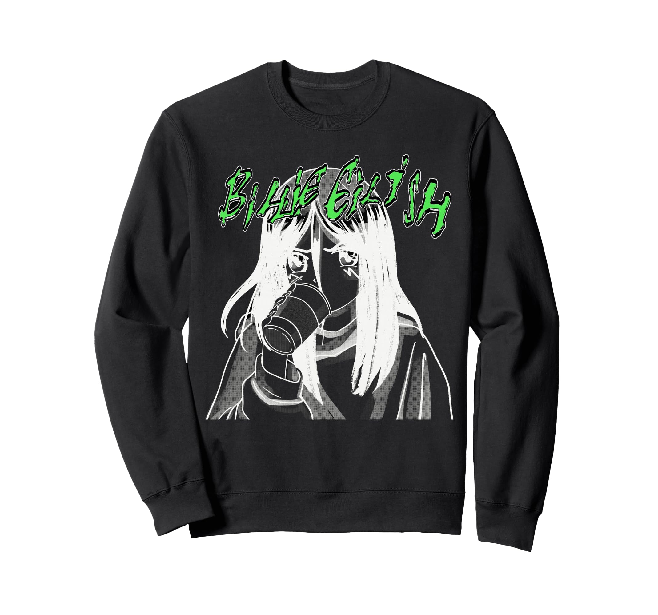 

Official Billie Eilish Coffee Anime Sweatshirt