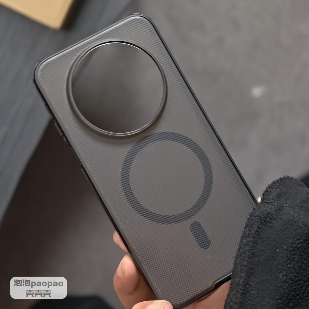 Magnetic Case For Huawei Mate 80 Pro Case Simple For MagSafe Stereoscopic Granular Texture Matte Transparent Cover Shockproof