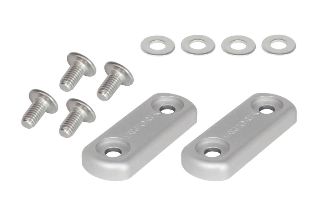 Peças especiais TAKEGAWA capa de marca de pedal de garupa 2 peças 1 conjunto CT125 Cub C125 (JA55/JA65)/Super (JA48/JA58) 06-13-0089