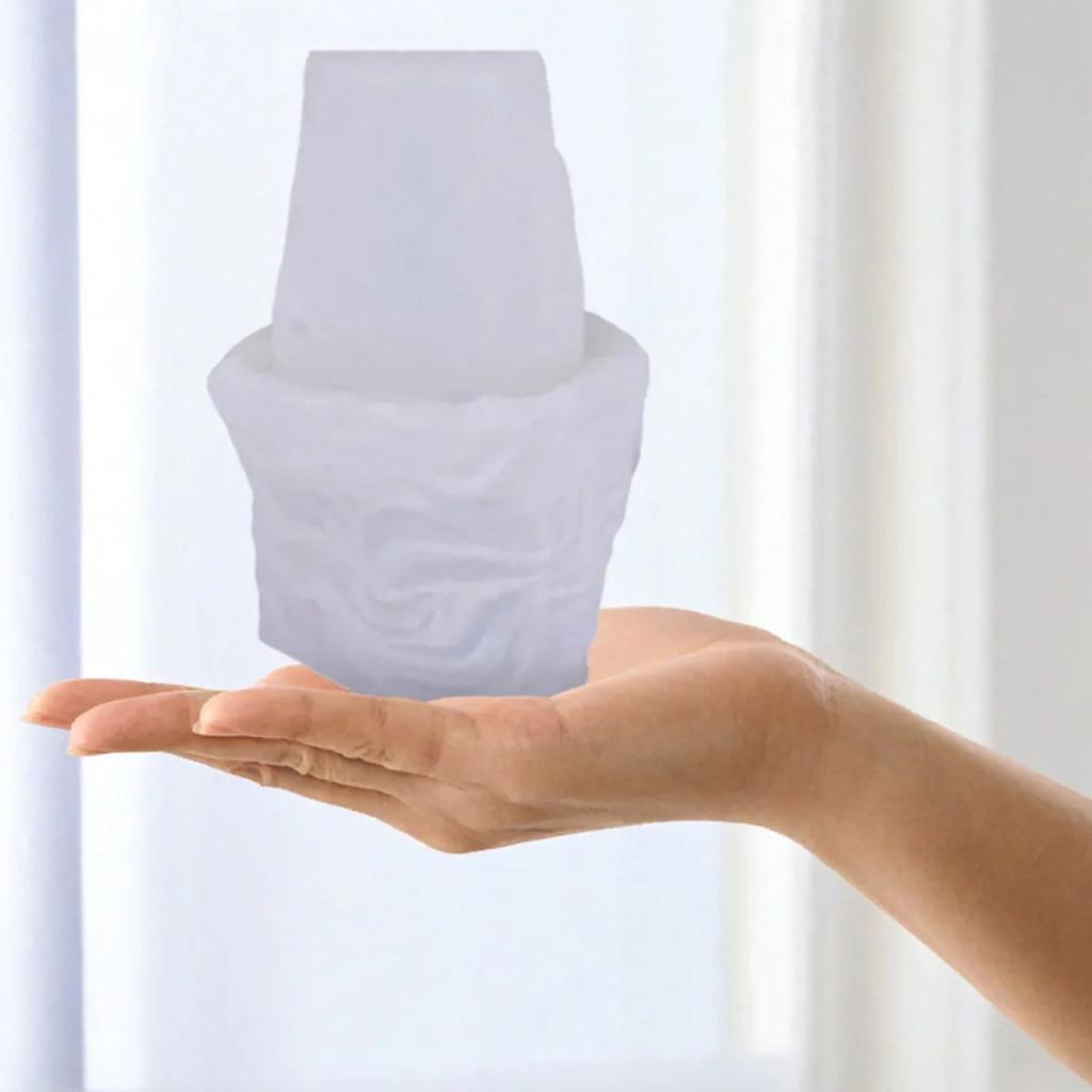 DIY Girl Flower Pot Silicone Mold For Resin Cement Crafts Unique Handmade Gift Home Decoration Jewelry Holder
