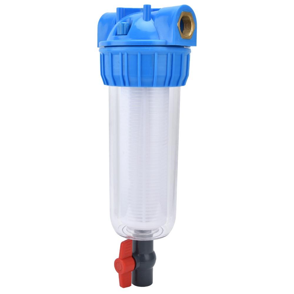 ABS Pipeline Filter DN25 Connecting Fitting Replaceable Water Fitting Poultry Water System