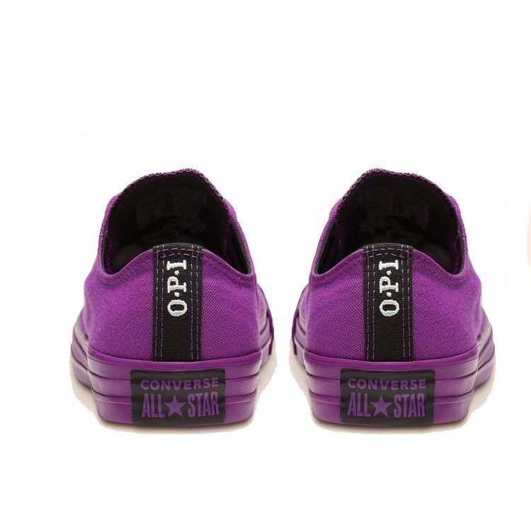 OPI x Converse Chuck Taylor All Star Low Positive Vibes Only Unisex Sneakers Purple Purple-Dusk 165661C