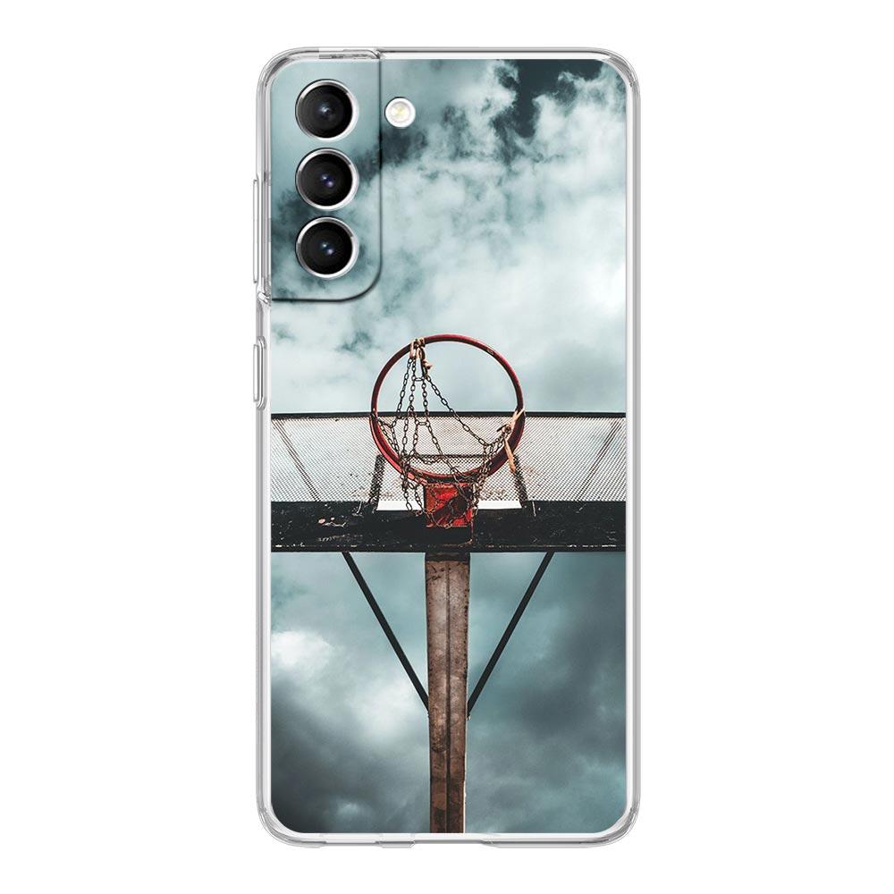 Basketball Court Sports Clear Silicone Phone Case For Samsung Galaxy S23 S22 5G S20 Ultra S21 FE 5G S10E S9 S8 S10 Plus Cover
