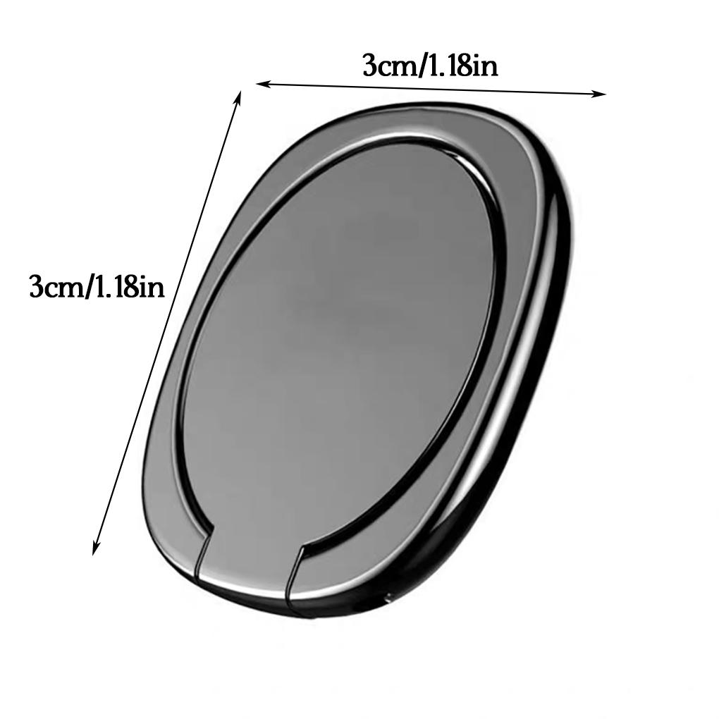 360 Degree Rotation Socket Finger Holder Car Bracket Stand Kickstand Zinc Alloy Suction Grip