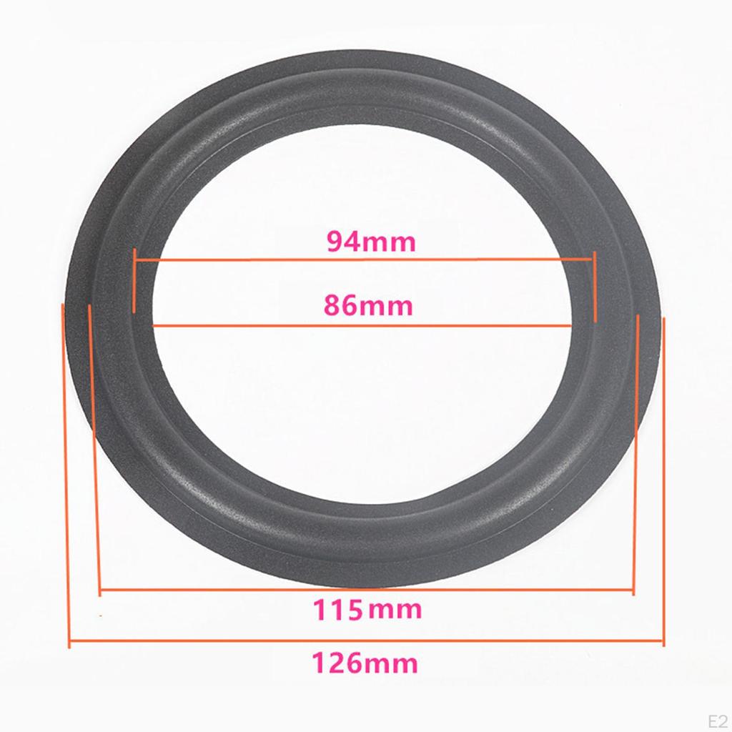 Lautsprecher Schaum Rand Kreis für Reparatur DIY Lautsprecher Ersatz Kit Leistungsstarke