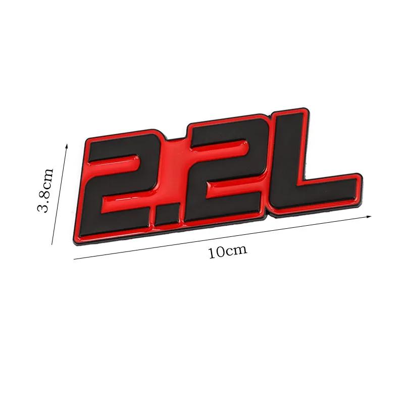 1Pc 2.0L 2.2L 2.4L 2.5L 2.8L Emblem Badge Decal for SUV Car Stickers